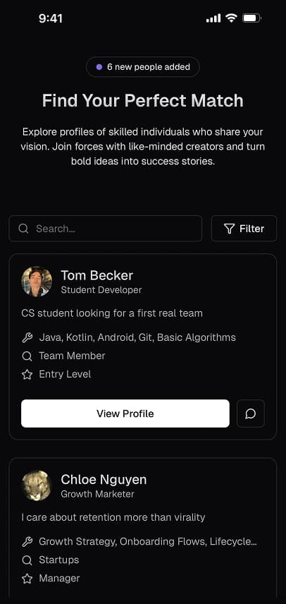 feature preview dark